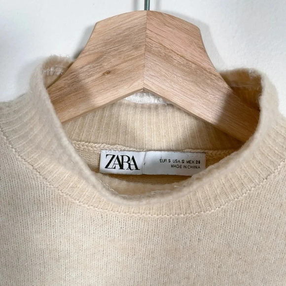 🌟✨2 for $40✨🌟 ZARA | IVORY SWEATER - Picture 9 of 14